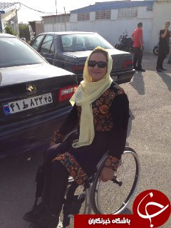 حضور بانوی تیرانداز قهرمان پاراالمپیک در تمرین استقلال + تصاویر