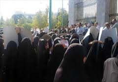 تجمع بانوان آبادانی در روز ملی عفاف و حجاب