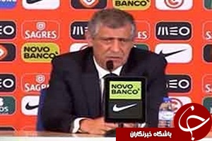 فیلم کنفرانس خبری پیش از بازی لهستان-پرتغال