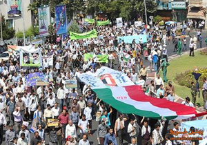 استقرار 100 دستگاه ون تاکسی در روز راهپیمایی قدس