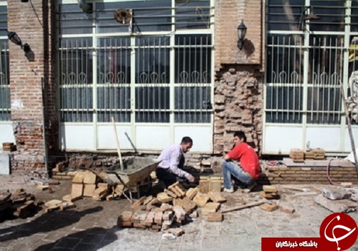 مرمت ضلع شمالی مسجد تاریخی محمدیه
