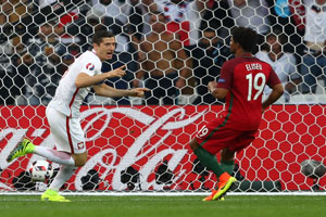 فیلم خلاصه بازی لهستان 1-1 پرتغال