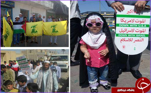 طنین ندای 'القدس لنا' در 850 شهر کشور + تصاویر و حواشی