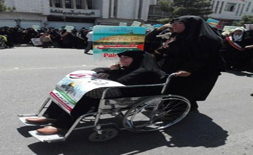 صحنه هایی به یاد ماندنی از راهپیمایی روز قدس +تصاویر