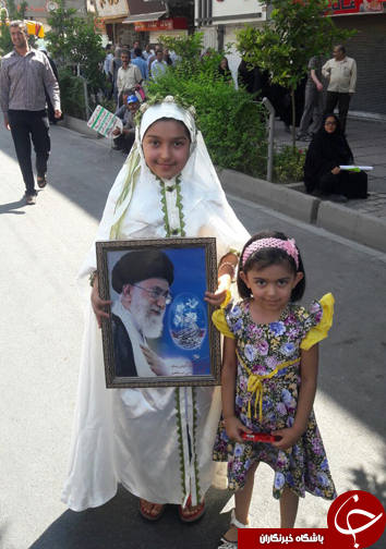 طنین فریاد مرگ بر اسرائیل در آسمان فارس + تصاویر