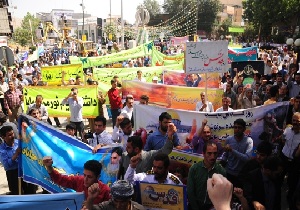 آغاز راهپیمایی روز جهانی قدس در مهاباد
