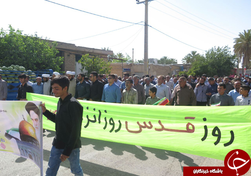 طنین فریاد مرگ بر اسرائیل در آسمان فارس + تصاویر