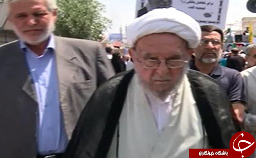 حضور مراجع و شخصیت های مهم در راهپیمایی روز جهانی قدس