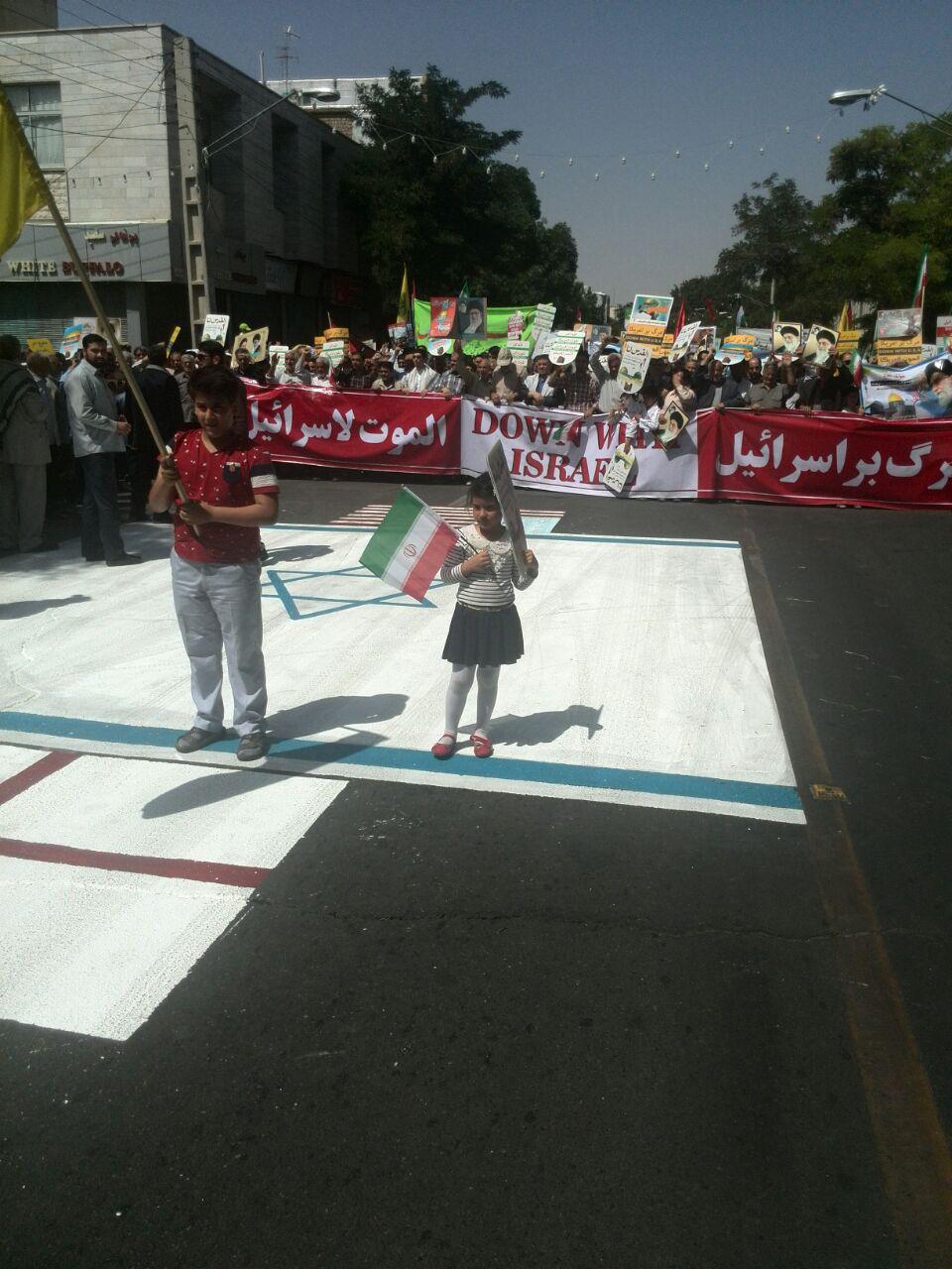 برگزاری با شکوه روز جهانی قدس در زنجان+تصاویر
