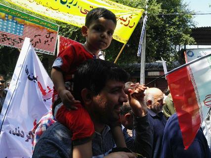 حضور باشکوه مردم گلستان در روز قدس