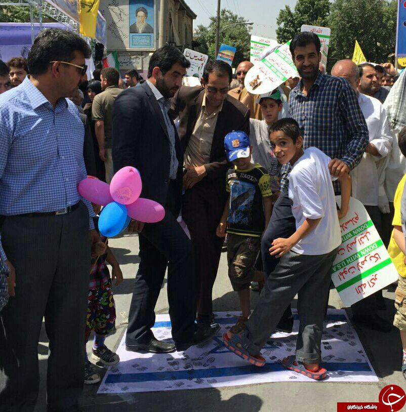 راهپیمایی روز جهانی قدس در کرمانشاه + تصاویر