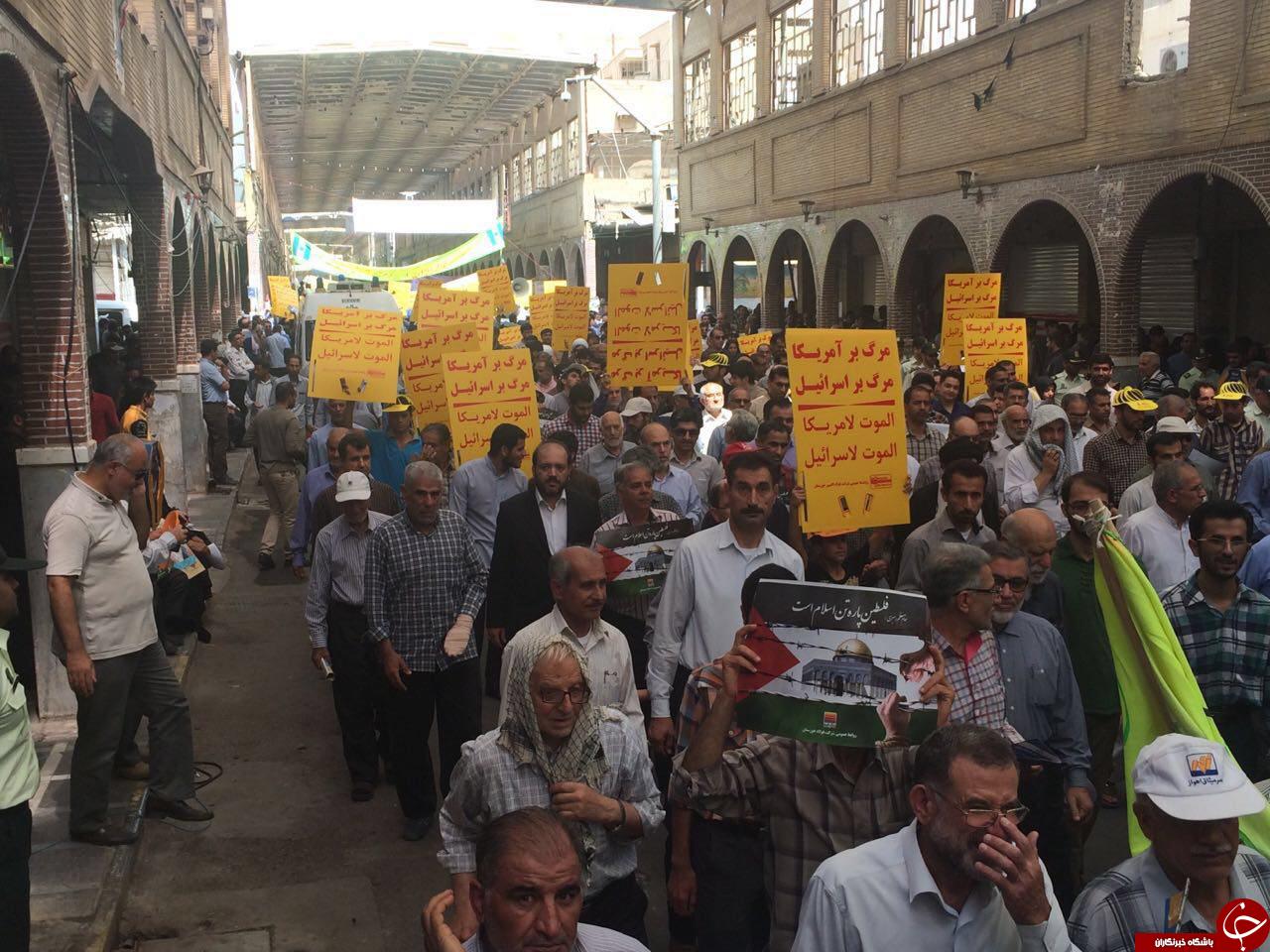 حضور پرشور اهوازی ها در راهپیمایی روز قدس