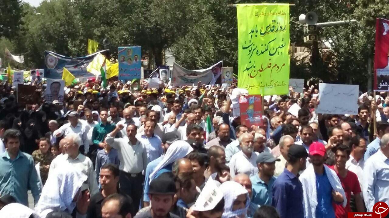حضور پرشور اهوازی ها در راهپیمایی روز قدس