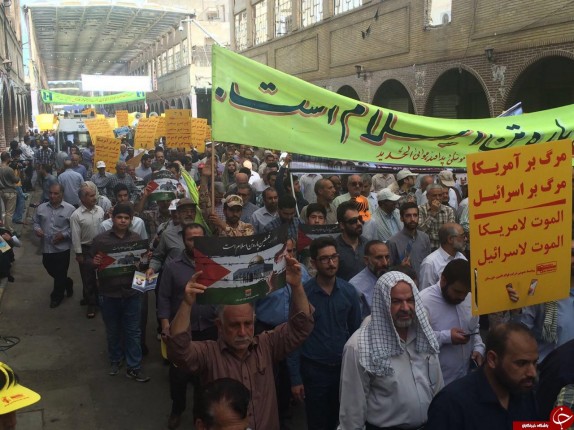 حضور پرشور اهوازی ها در راهپیمایی روز قدس