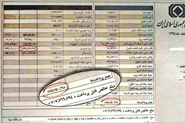 از کنایه مسئولان به فیش&zwnj;های نجومی تا تعیین ضرب الاجل برای پس گرفتن حقوق&zwnj;های غیرمتعارف