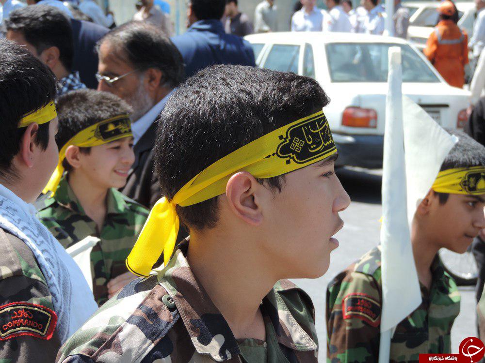 گزارش تصویری از راهپیمایی مهاجران افغانستانی مقیم مشهد