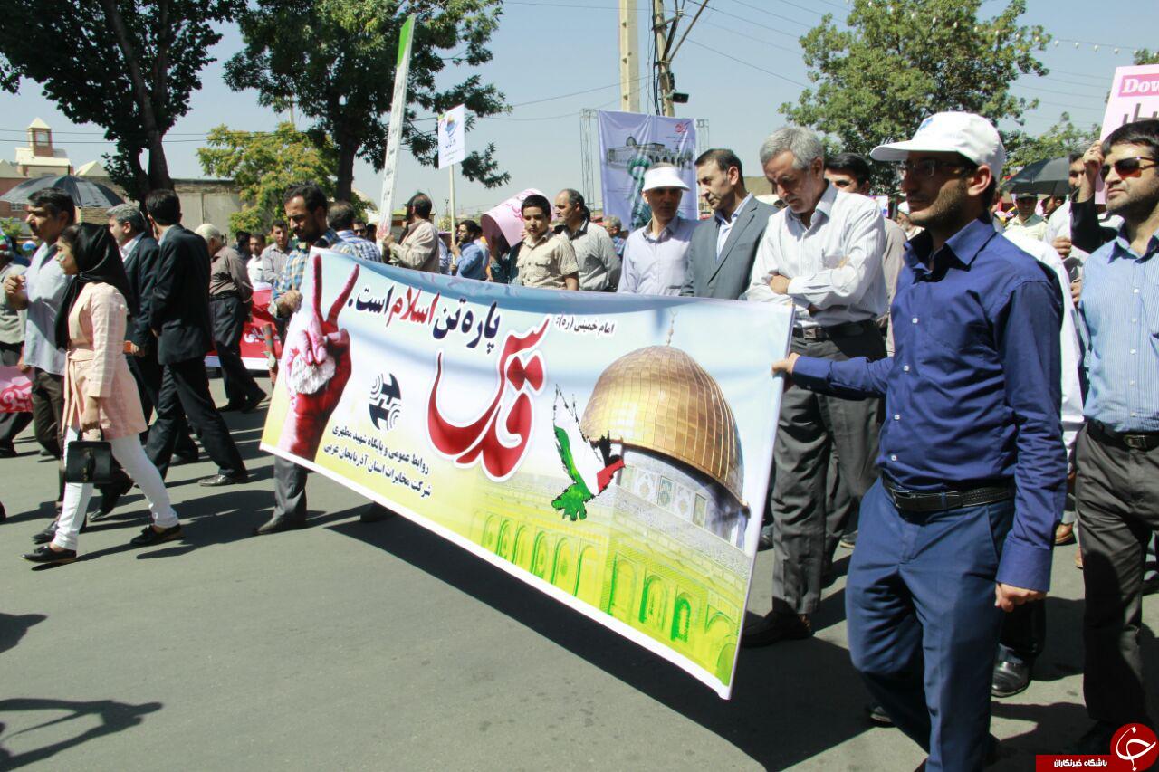 راهپیمایی روز جهانی قدس در ارومیه + تصویر