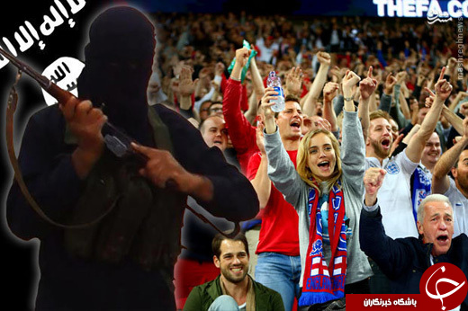 پیام تحقیرکننده داعش به نیروهای امنیتی یورو 2016