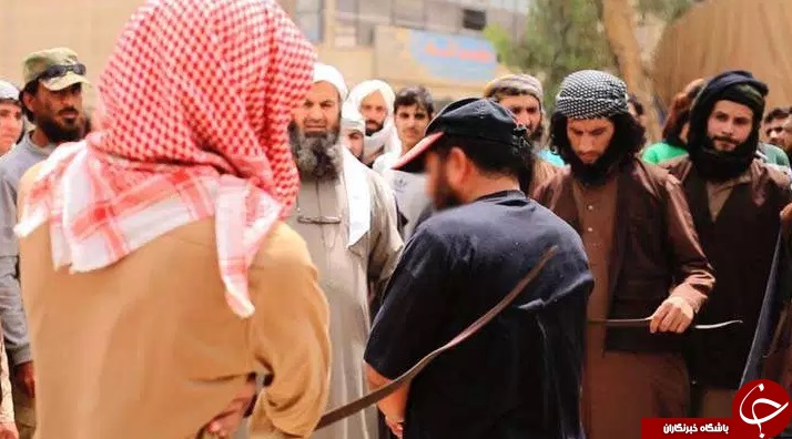 داعش چند نفر را به بهانه روزه خواری شلاق زد+ تصاویر