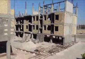 نیمه کاره ماندن مسکن مهر ایلام پس از 3 سال + فیلم