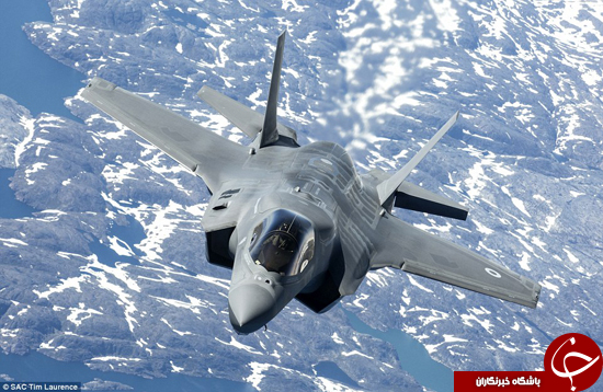 پرواز هواپیماهای F-35 بر فراز دریای شمال +تصاویر