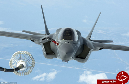 پرواز هواپیماهای F-35 بر فراز دریای شمال +تصاویر