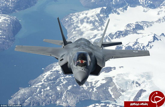 پرواز هواپیماهای F-35 بر فراز دریای شمال +تصاویر