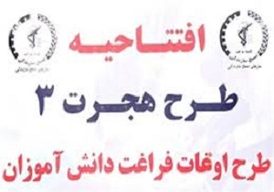 راه اندازی 180پایگاه طرح هجرت 3 در سمنان