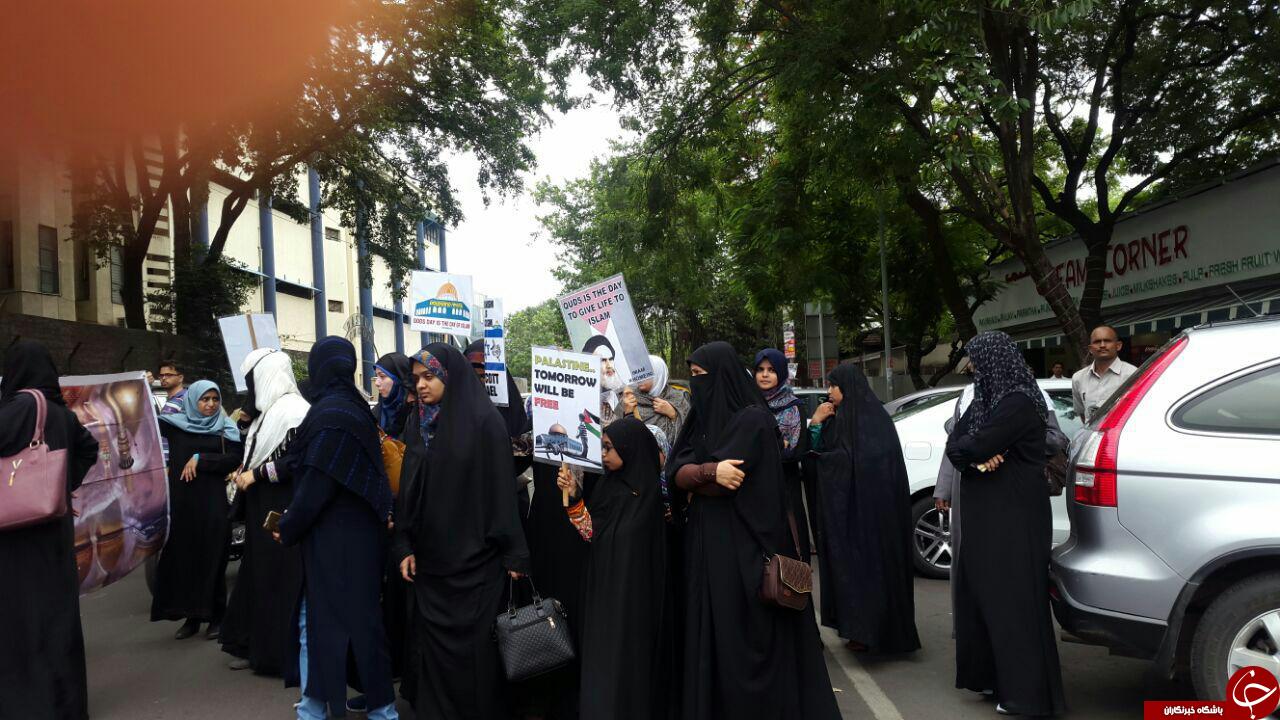 تصاویری از راهپیمایی روز جهانی قدس در هند