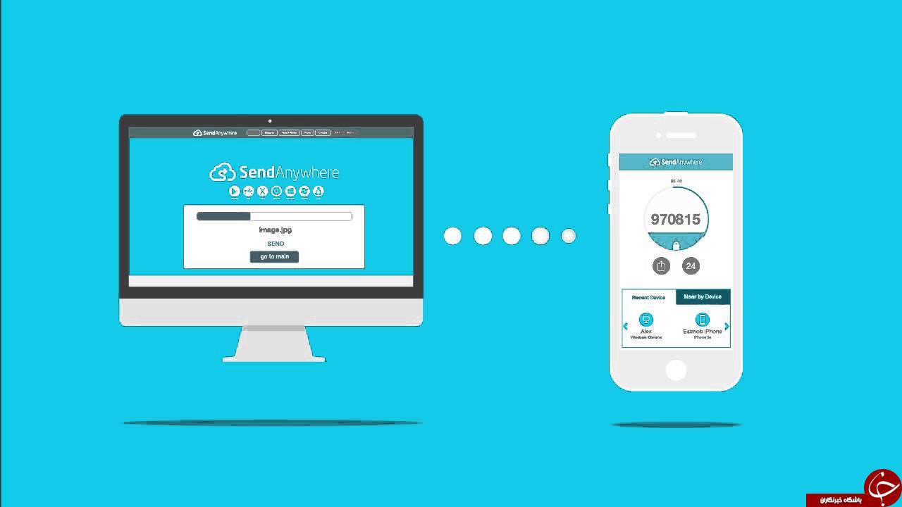 اشتراک سریع فایل ها تنها با یک عدد 6 رقمی 