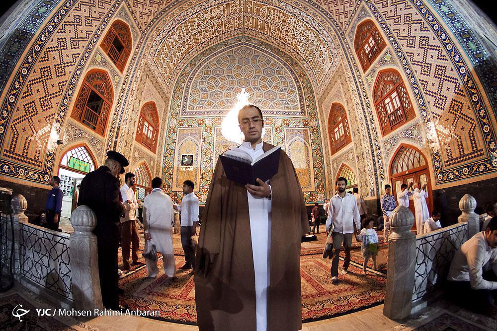 برگزاری اعتکاف رمضانیه در مسجد گوهرشاد حرم امام رضا علیه السلام+ تصویر