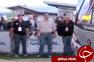 فیلم ذوق کودک خردسال از دیدن بازیکنان اسپانیا