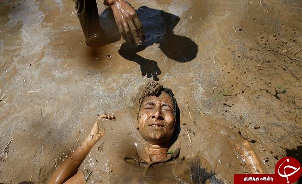 جشن کشت برنج در نپال + تصاویر