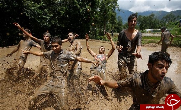 جشن کشت برنج در نپال + تصاویر