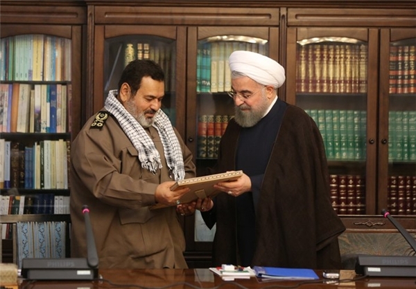 رئیس جمهور از خدمات سرلشکر فیروزآبادی تقدیر کرد
