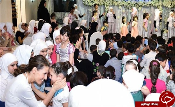 همسر بشار اسد شب قدر را در کجا سپری کرد؟ + تصاویر