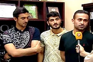 فیلم لحظه ثبت قرارداد رحمتی ،ابراهیمی و زکی پور