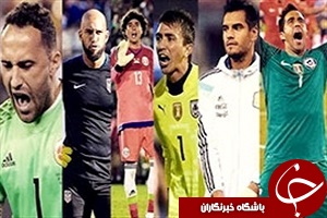 فیلم سیوهای برتر دروازه بانان کوپا آمریکا