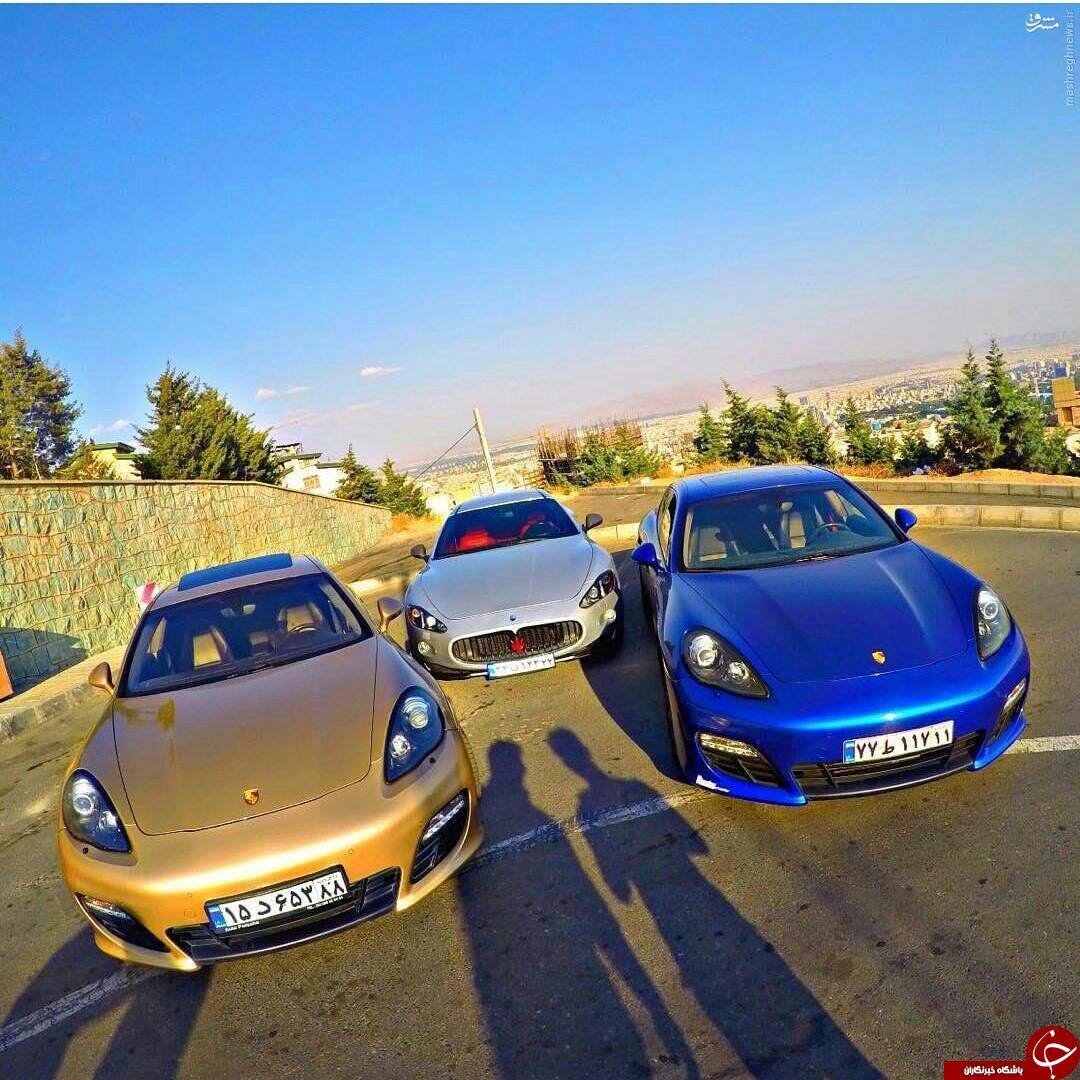 عکس/ دورهمی میلیاردی&zwnj;ها در بام تهران