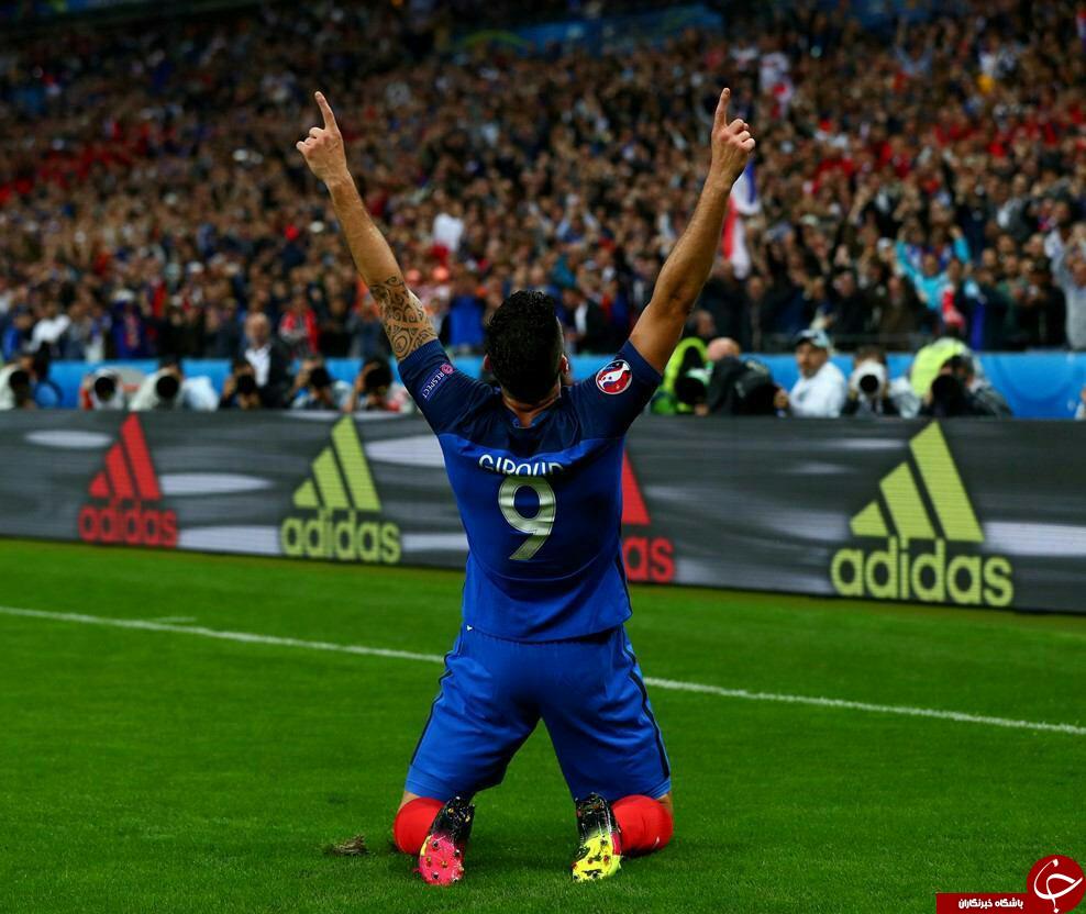 فرانسه 2 - 0 ایسلند