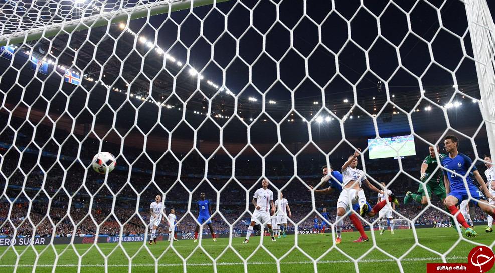 فرانسه 5 - 2 ایسلند / یخ در بهشت خروس ها را به نیمه نهایی رساند + تصاویر