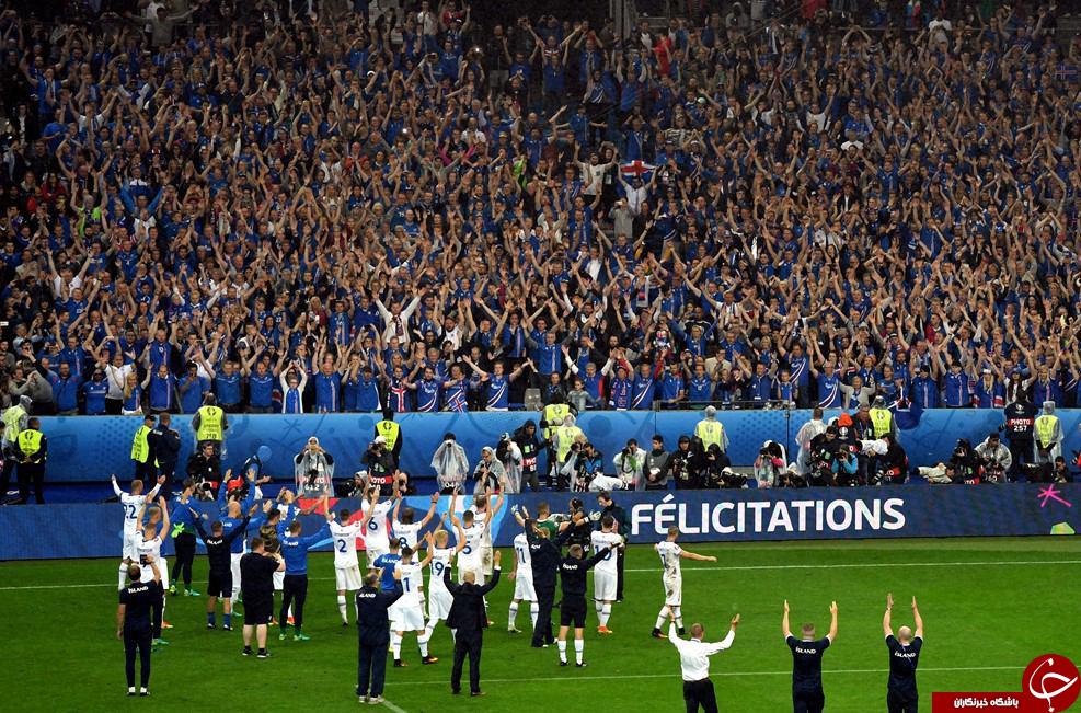 فرانسه 5 - 2 ایسلند / یخ در بهشت خروس ها را به نیمه نهایی رساند + تصاویر
