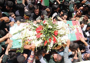 پیکر شهید نورالله فخری در سمنان تشییع می‌شود