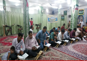 مراسم وداع با ماه رمضان در مساجد بستک