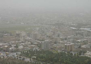 ماندگاری گرد و خاک رقیق در آسمان چهارمحال و بختیاری