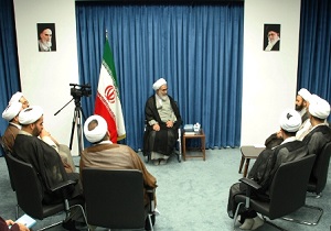 دیدار کارکنان عقیدتی سیاسی نیروی انتظامی با نماینده ولی فقیه