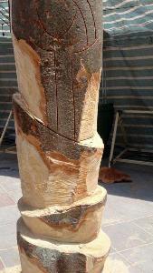اولین جشنواره  ساخت مجسمه های چوبی