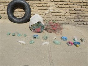 دستگیری متخلفین صید ماهی در شهرستان بوکان