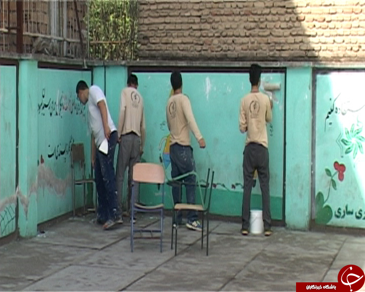 نواخته شدن زنگ طرح مهر در مدارس مازندران