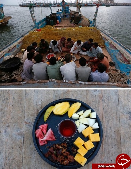 سفره های افطاری در سراسر جهان+ تصاویر